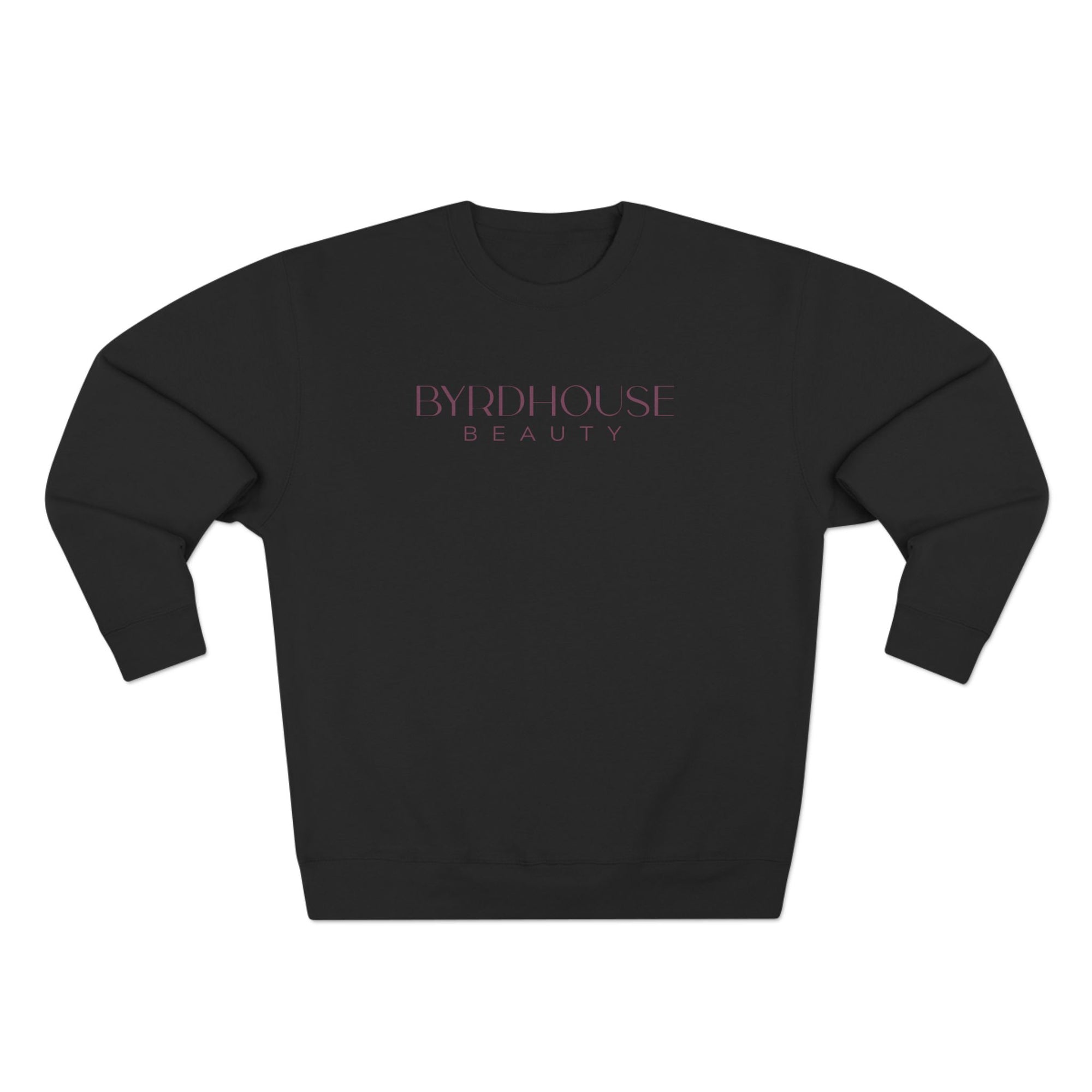 Byrdhouse Beauty Sweatshirt | Black and Purple